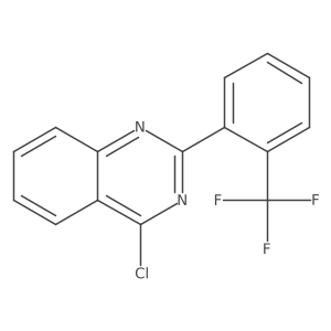 4-Chloro-2-[2-(trifluoromethyl)phenyl]quinazoline结构式