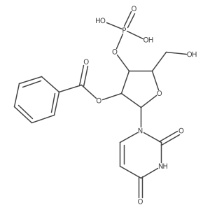 3a(2)-Uridylic acid, 2a(2)-benzoate结构式