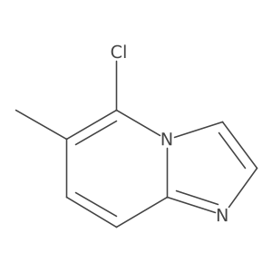5-Chloro-6-methylimidazo[1,2-a]pyridine结构式