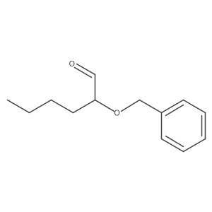 2-(Phenylmethoxy)hexanal Structure