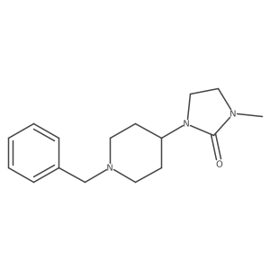 1-(1-Benzylpiperidin-4-yl)-3-methylimidazolidin-2-one Structure