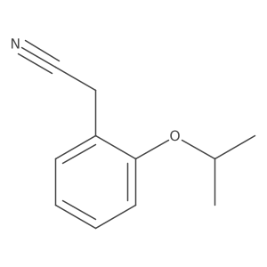 2-[2-(Propan-2-yloxy)phenyl]acetonitrile Structure