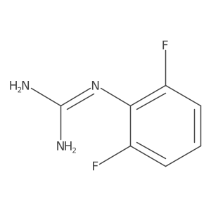 N-(2,6-Difluorophenyl)-guanidine结构式