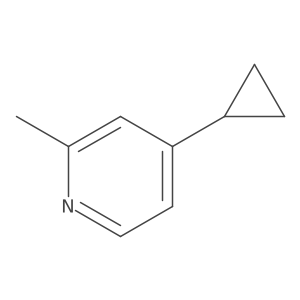 4-Cyclopropyl-2-methylpyridine Structure
