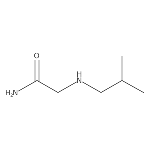 2-[(2-Methylpropyl)amino]acetamide结构式