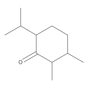 2,3-Dimethyl-6-propan-2-ylcyclohexan-1-one Structure