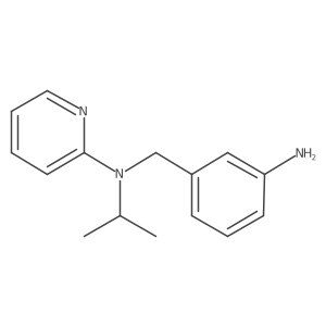 N-[(3-Aminophenyl)methyl]-N-(1-methylethyl)-2-pyridinamine Structure