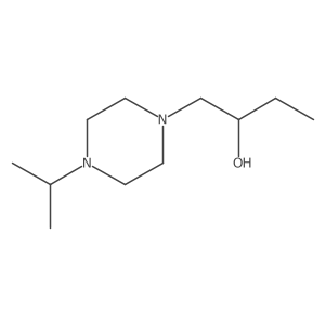 1-(4-Isopropylpiperazin-1-yl)butan-2-ol结构式
