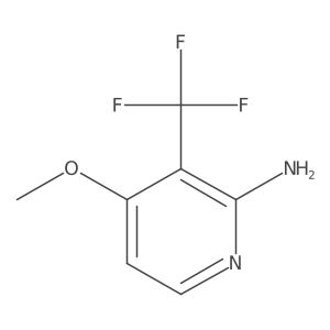 2-Amino-4-methoxy-3-(trifluoromethyl)pyridine Structure