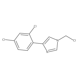 1-(Chloromethyl)-4-(2,4-dichlorophenyl)imidazole Structure
