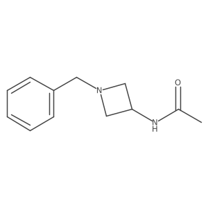 N-(1-benzylazetidin-3-yl)acetamide结构式