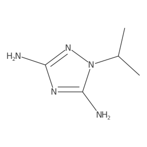 5-Imino-1-(propan-2-yl)-2,5-dihydro-1H-1,2,4-triazol-3-amine结构式