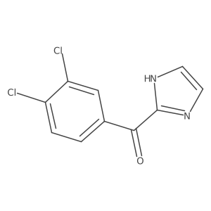 (3,4-dichlorophenyl)-(1H-imidazol-2-yl)methanone Structure