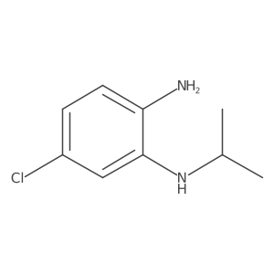 5-Chloro-n1-isopropylbenzene-1,2-diamine Structure