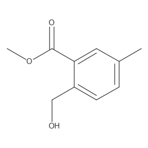 Methyl 2-(hydroxymethyl)-5-methylbenzoate Structure