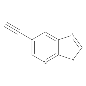 6-Ethynyl-[1,3]thiazolo[5,4-b]pyridine结构式
