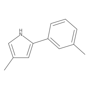 4-Methyl-2-(m-tolyl)pyrrole Structure
