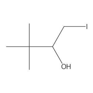 1-Iodo-3,3-dimethyl-2-butanol结构式