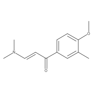 3-(Dimethylamino)-1-(4-methoxy-3-methylphenyl)-2-propen-1-one结构式