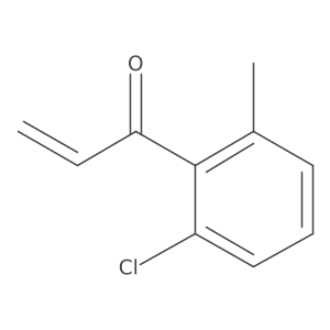 1-(2-Chloro-6-methylphenyl)prop-2-en-1-one Structure
