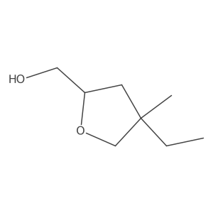 (4-Ethyl-4-methyloxolan-2-yl)methanol结构式