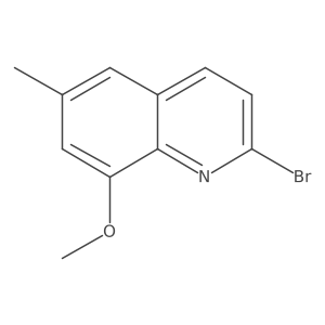 2-Bromo-8-methoxy-6-methylquinoline结构式