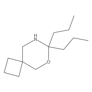 7,7-Dipropyl-6-oxa-8-azaspiro[3.5]nonane Structure