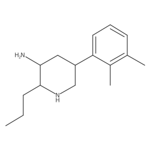 5-(2,3-Dimethylphenyl)-2-propylpiperidin-3-amine结构式