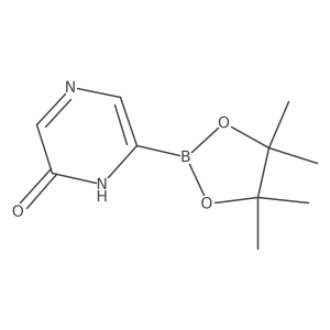 6-Hydroxypyrazin-2-ylboronic acid pinacol ester Structure