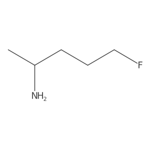 (2R)-5-fluoropentan-2-amine结构式