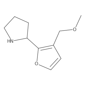 2-[3-(Methoxymethyl)furan-2-yl]pyrrolidine结构式