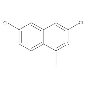 3,6-Dichloro-1-methylisoquinoline结构式
