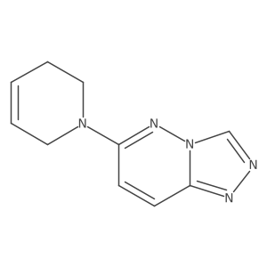 1-{[1,2,4]Triazolo[4,3-b]pyridazin-6-yl}-1,2,3,6-tetrahydropyridine Structure