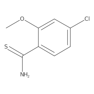 4-Chloro-2-methoxythiobenzamide结构式