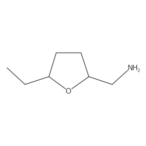 [(2R,5R)-5-Ethyloxolan-2-yl]methanamine Structure
