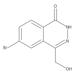 6-Bromo-4-(hydroxymethyl)-1(2H)-phthalazinone Structure