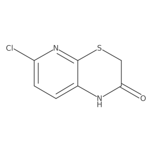 6-chloro-1H-pyrido[2,3-b][1,4]thiazin-2(3H)-one Structure