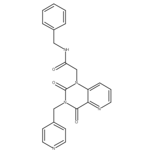 N-benzyl-2-(2,4-dioxo-3-(pyridin-4-ylmethyl)-3,4-dihydropyrido[3,2-d]pyrimidin-1(2H)-yl)acetamide Structure