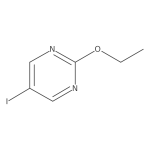 2-Ethoxy-5-iodopyrimidine Structure