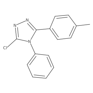 Cc1ccc(-c2nnc(Cl)n2-c2ccccc2)cc1结构式