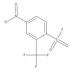 4-Nitro-2-(trifluoromethyl)benzene-1-sulfonyl fluoride Structure