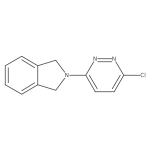 2-(6-Chloropyridazin-3-yl)isoindoline结构式
