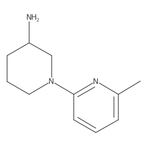 1-(6-Methylpyridin-2-yl)piperidin-3-amine Structure