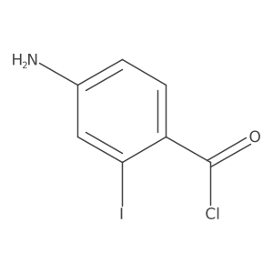 4-Amino-2-iodobenzoyl chloride Structure