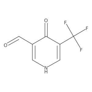 4-Hydroxy-5-(trifluoromethyl)nicotinaldehyde结构式