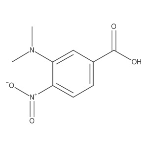 3-(Dimethylamino)-4-nitrobenzoic acid Structure