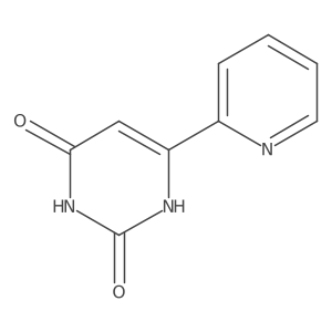 6-(pyridin-2-yl)pyrimidine-2,4(1H,3H)-dione结构式