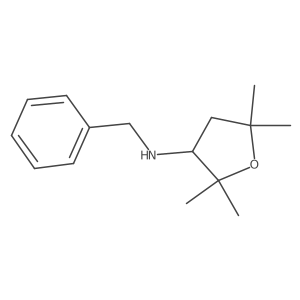 N-benzyl-2,2,5,5-tetramethyloxolan-3-amine Structure