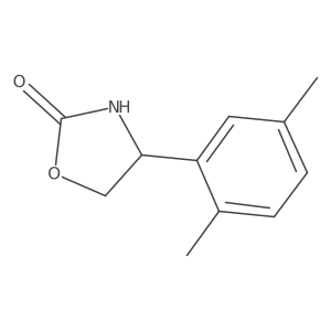 4-(2,5-Dimethylphenyl)-1,3-oxazolidin-2-one Structure