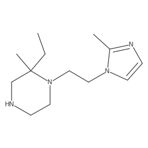 Piperazine, 2-ethyl-2-methyl-1-[2-(2-methyl-1H-imidazol-1-yl)ethyl]-结构式